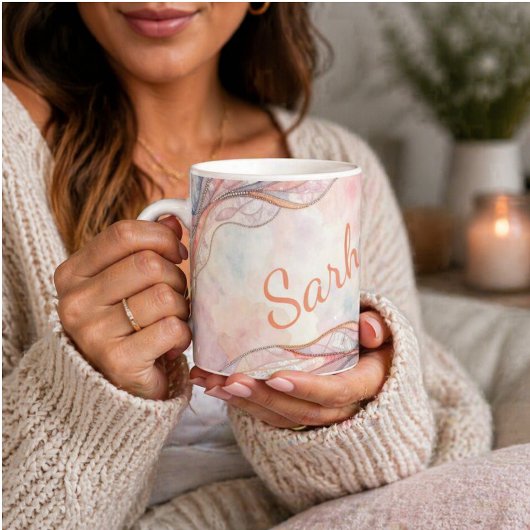 Libellen-Muster-Tasse Kaffeetasse