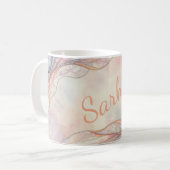 Libellen-Muster-Tasse Kaffeetasse (Vorderseite Links)
