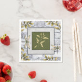 Libellen-Papier-Serviette Serviette (Beispiel)