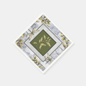 Libellen-Papier-Serviette Serviette (Ecke)