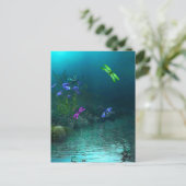 Libellen Postkarte (Stehend Vorderseite)