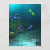 Libellen Postkarte (Vorderseite)