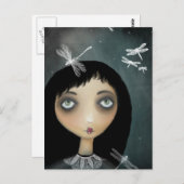 Libellen Postkarte (Vorne/Hinten)