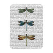 Libellen Print 2 Magnet (Vertikal)