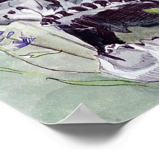 Libellen, Print Poster (Ecke)