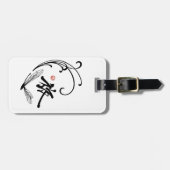 Libellen-Reise Gepäckanhänger (Vorderseite horizontal)