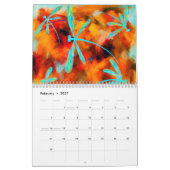 Libellen-Sammlungs-Kalender-Gewohnheit Kalender (Feb 2027)