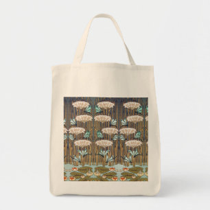 Libellen Seerosen Sumpf Jugendstil Tragetasche