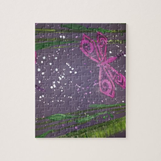 Libellen-Serie Puzzle (Vertikal)