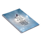 Libellen-"so geliebtes" Gedicht Notizblock (Rechte Seite)