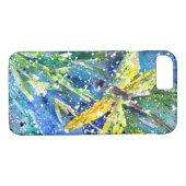 Libellen-Sommer-Aquarell-Telefonkasten Case-Mate iPhone Hülle (Rückseite (Horizontal))