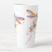 Libellen-Spritzer Milchtasse (Vorderseite)