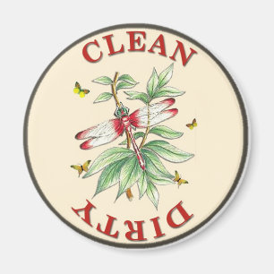 Libellen-Spülmaschinen-Magnet Magnet