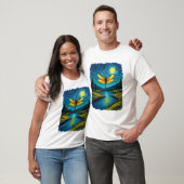 Libellen-Sternennacht (1) T-Shirt (Unisex)
