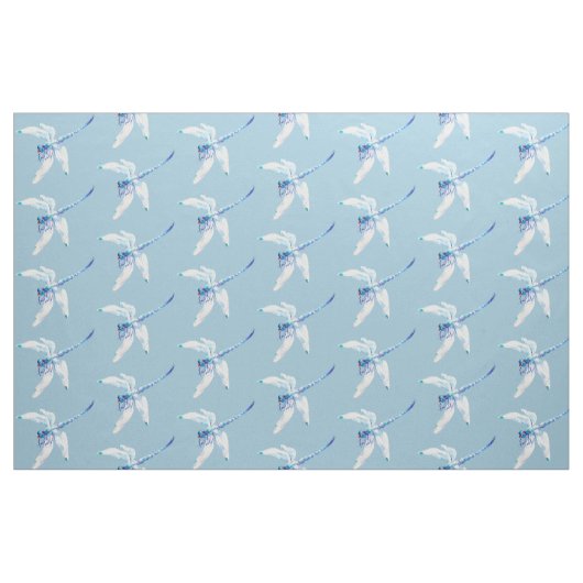 Libellen Stoff (Fat Quarter (45,7 x 55,9 cm))