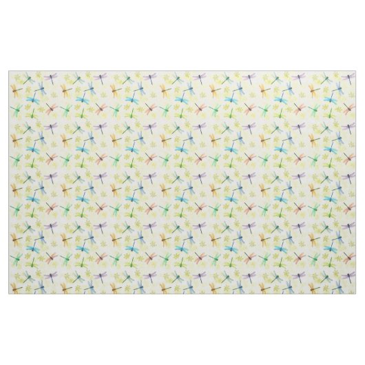 Libellen Stoff (Fat Quarter (45,7 x 55,9 cm))