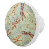 Libellen-Tanz-Gold Keramikknauf (Rechts)