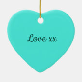 Libellen-Tanz Keramik Ornament (Hinten)