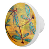 Libellen-Tanz Keramikknauf (Rechts)