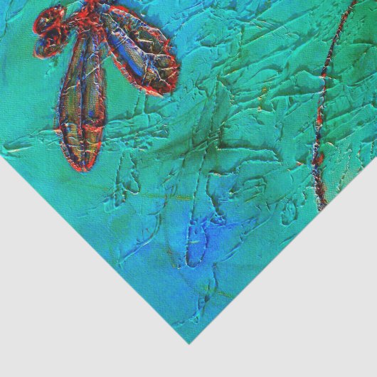 Libellen-Tanz Seidenpapier (Ausschnitt)