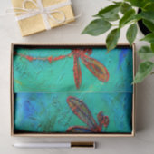 Libellen-Tanz Seidenpapier (Geschenk)