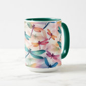 Libellen-Tanz Tasse (VorderseiteRechts)