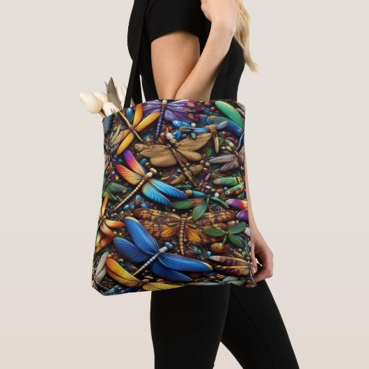 Libellen Tasche (Von Nahem)