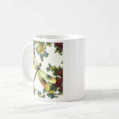 Libellen-Tasse (Herbstfarben) Kaffeetasse (Vorderseite Links)
