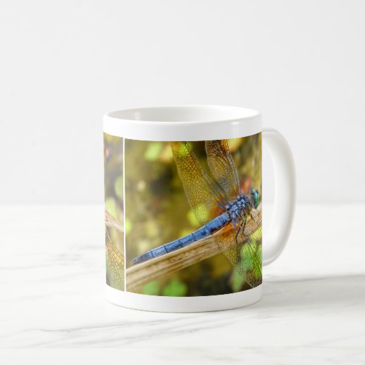 Libellen-Tasse Kaffeetasse (VorderseiteRechts)