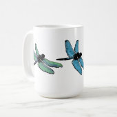 Libellen-Tasse Kaffeetasse (Vorderseite Links)