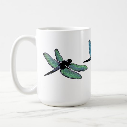 Libellen-Tasse Kaffeetasse (Links)