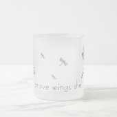 Libellen-Tasse Mattglastasse (Mittel)