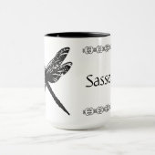 Libellen-Tasse Tasse (Zentrum)