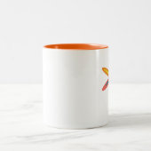 Libellen-Tasse Zweifarbige Tasse (Mittel)