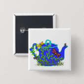 Libellen-Teekanneknopf Button (Vorne & Hinten)