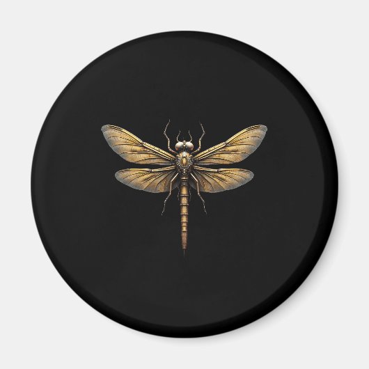Libellen-Tier-Art-Grafik Libelle (2) Magnet (Vorne)