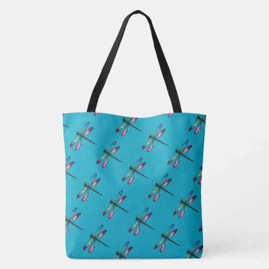 Libellen-Tragetasche Tasche (Rückseite)