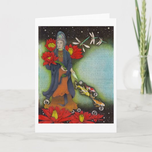 Libellen-Traum IX (als oben, so unten) Karte (Vorderseite)