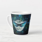 Libellen-Träume Latte-Mug Milchtasse (Linke Ecke)