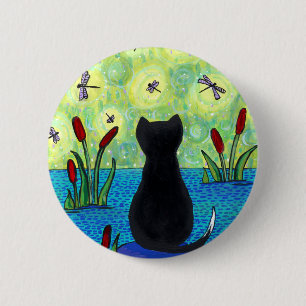 Libellen-Träumer-Button Button