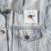 Libellen-Traumlandschaft, individuell Button (Beispiel)