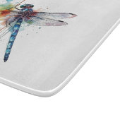 Libellen-Traumlandschaft, individuell Schneidebrett (Ecke)