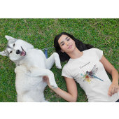 Libellen-Traumlandschaft, individuell Tri-Blend Shirt
