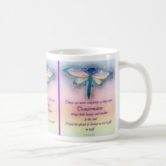Libellen-"Umwandlungs-" Tasse (Rechts)