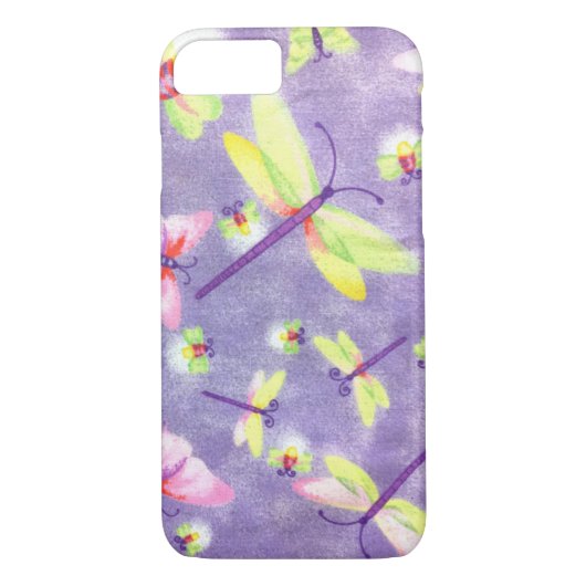 Libellen und Blitze Case-Mate iPhone Hülle (Rückseite)