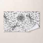Libellen und Blume Badhandtuch Set (Handtuch)