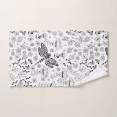 Libellen und Blume Badhandtuch Set (Handtuch)