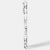 Libellen und Blume Case-Mate iPhone Hülle (Rückseite / Links)