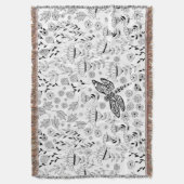 Libellen und Blume Decke (Vorderseite Vertikal)