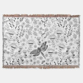 Libellen und Blume Decke (Vorderseite)